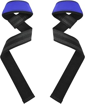 Lifting Wrist Straps for Weightlifting Powerlifting Anti Slip Deadlift Straps with Neoprene Padding Hand Grip Wraps for Strength Training Bodybuilding Workout Gym