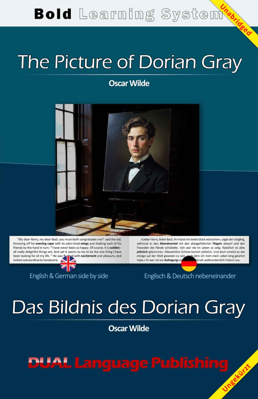 The Picture of Dorian Gray - Dual Language: English - German with Bold Learning System: With Bold Learning System, parallel text, dual language