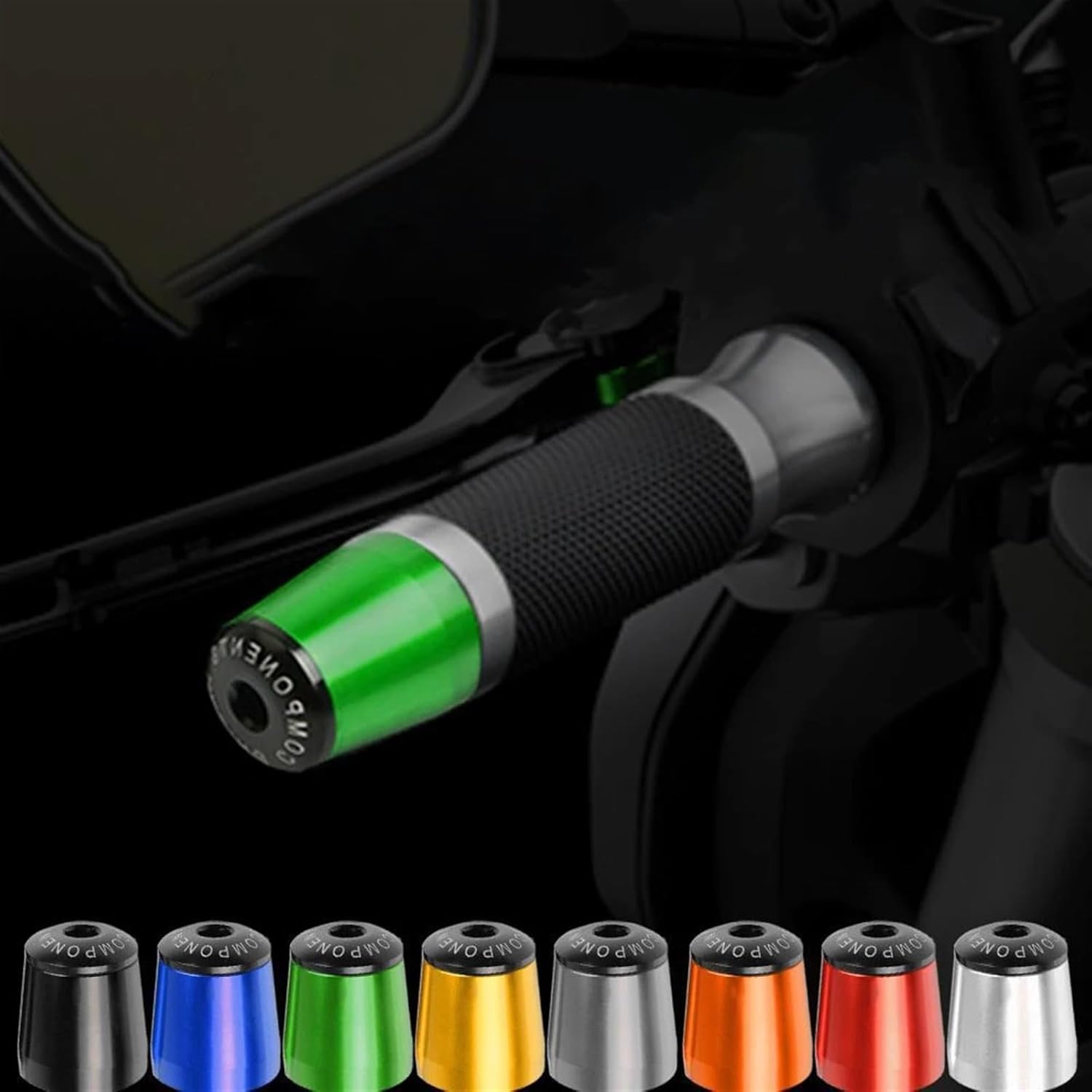 オートバイハンドルバーエンド、に適合する RS 125 RS125 1995-2018