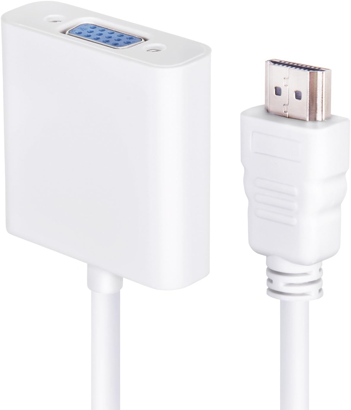 Prolinx H2.V – HDMI to VGA 1080p Adapter Cable, White