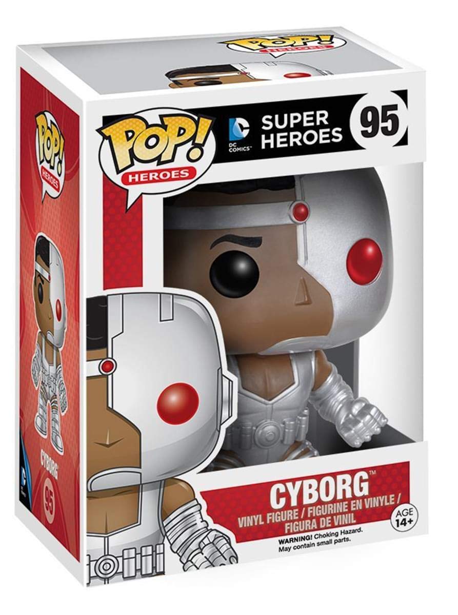 DC Comics POP Classic Cyborg Vinyl Figure Justice Leagye | Amazon
