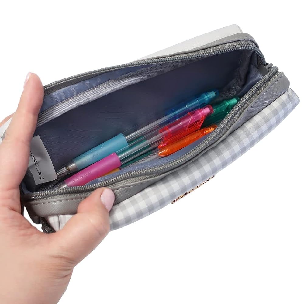 クロミ クッション 文房具 サンリオ バニティケース ペンケース 3点セット Amazon.co.jp: クロミ[筆箱]3ルーム ペンケースサンリオ カミオ