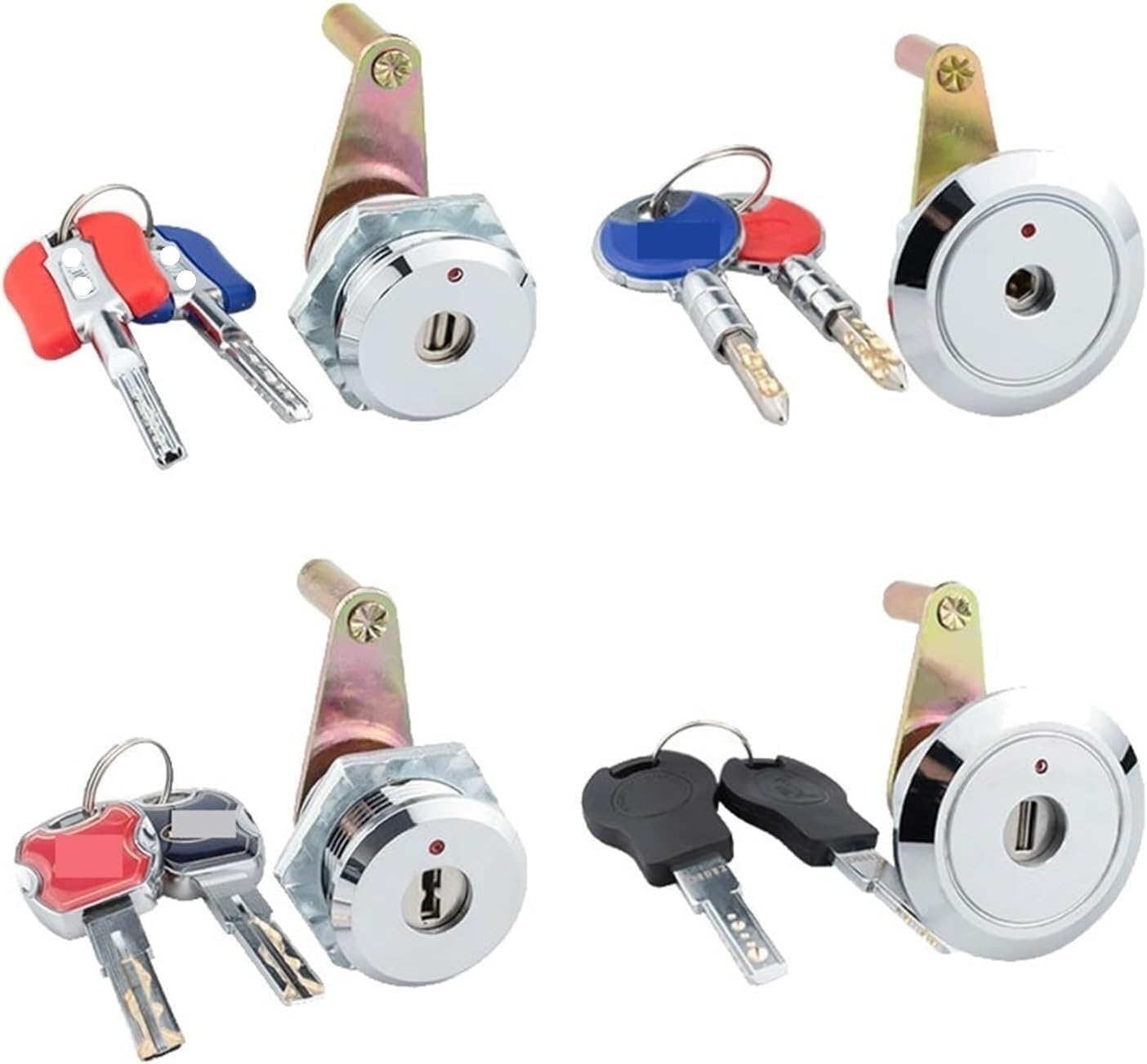 Lock Cylinder， Mechanical Safe Anti-Theft Lock Cylinder 2keys and 5keysElectronic Password Emergency Universal(205c)