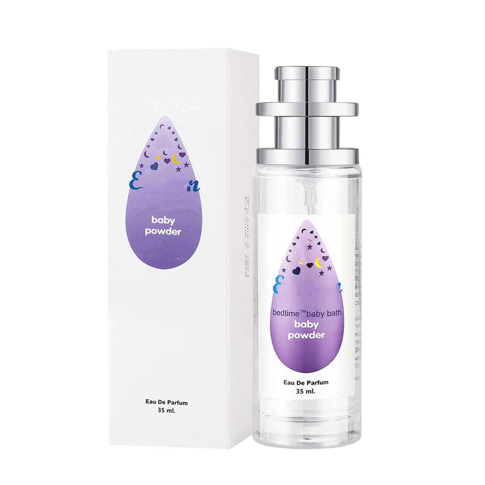Elyven Baby Powder Perfume, An Eau De Parfum, Elyven Baby-Soft Perfume Spray, 35ml (Pcs, Bedtime)