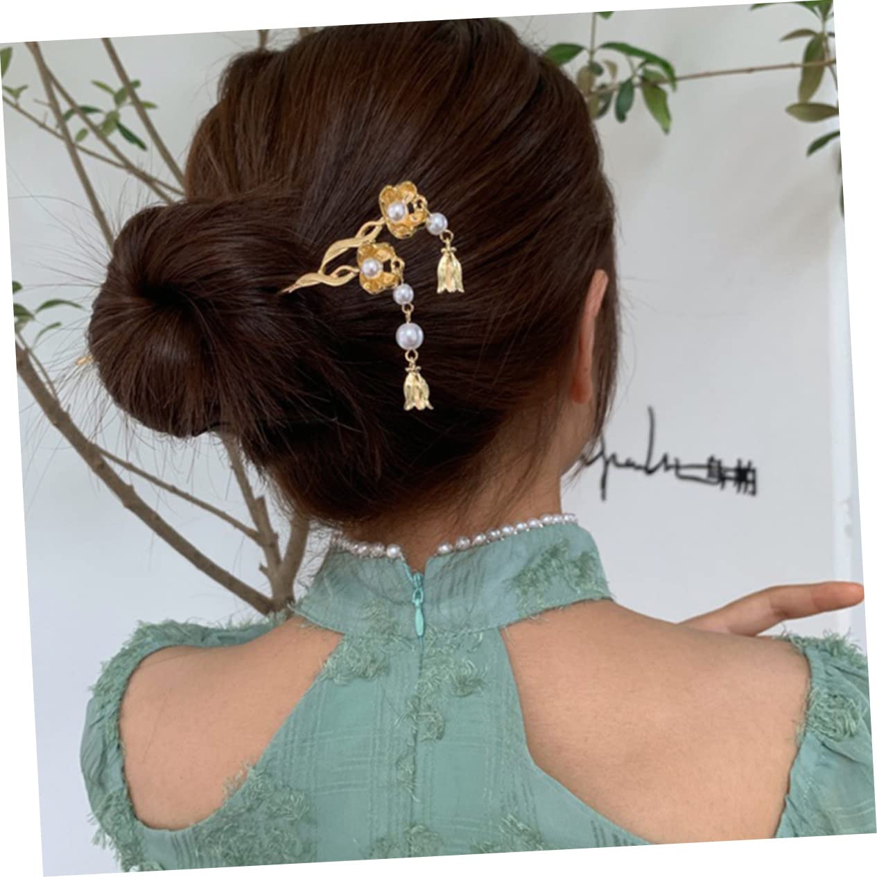 Healeved 5 Juegos De Horquillas De Metal Con Forma De Flor Para Niñas Accesorio Para El Cabello De Mujer Para Moño (2 Unidades)