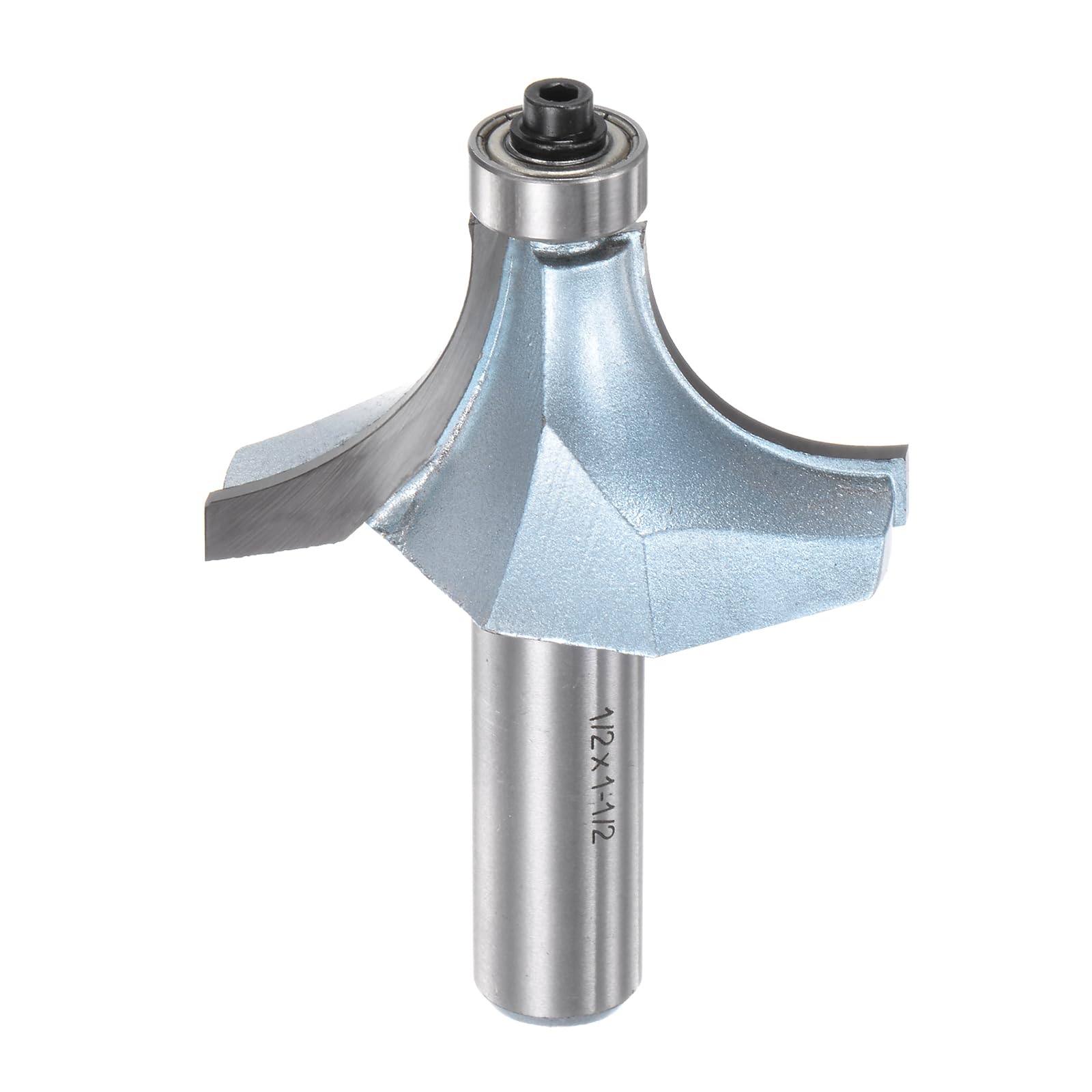Router arrotondato con gambo, utensili per fresa per la lavorazione del legno Set di punte per arrotondare angoli arrotondati 8 mm