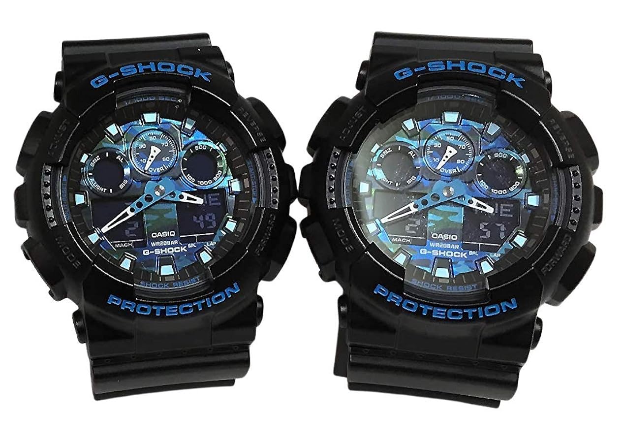 【2本セット】G-SHOCK 黒×黒 2本セット】G-SHOCK 黒×黒