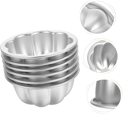 Miniatura 5 de Hemoton 24 moldes para tartas de huevo, moldes para tartas de huevo, moldes para tartas, cupcakes, tazas de bagatelas, moldes para hornear muffins,