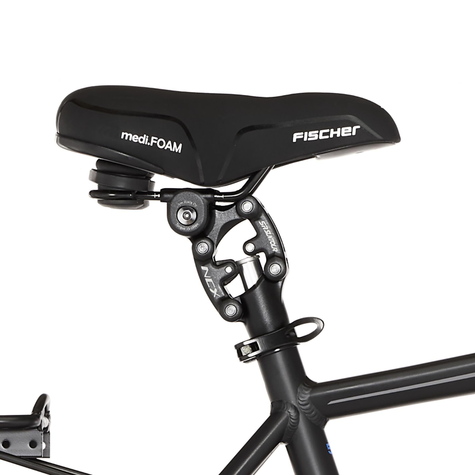 Fischer E-Bike Trekking Viator ETH 1861, Elektrofahrrad für Herren, RH 50 cm, Mittelmotor 80 Nm, 48 V Akku