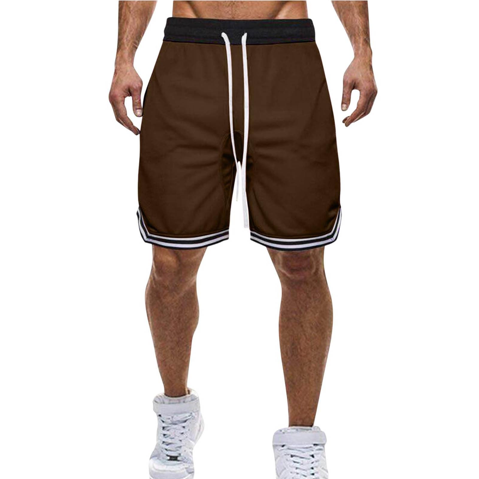 Workout Athletic Running for Man Summer Fall Straight Leg Plain Shorts Man 2026 Trendy Y2K