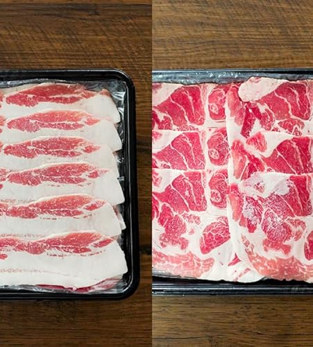 あぐー食べくらべしゃぶしゃぶセット バラ・肩ロース 計1kg