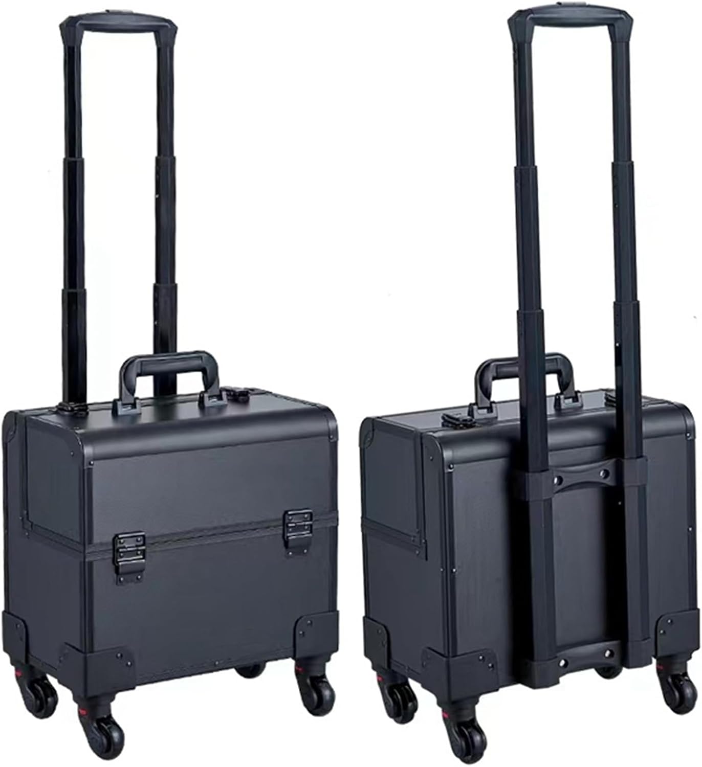 WOOYOO] プロ用メイクボックス キャスター付き トロリー キャスター