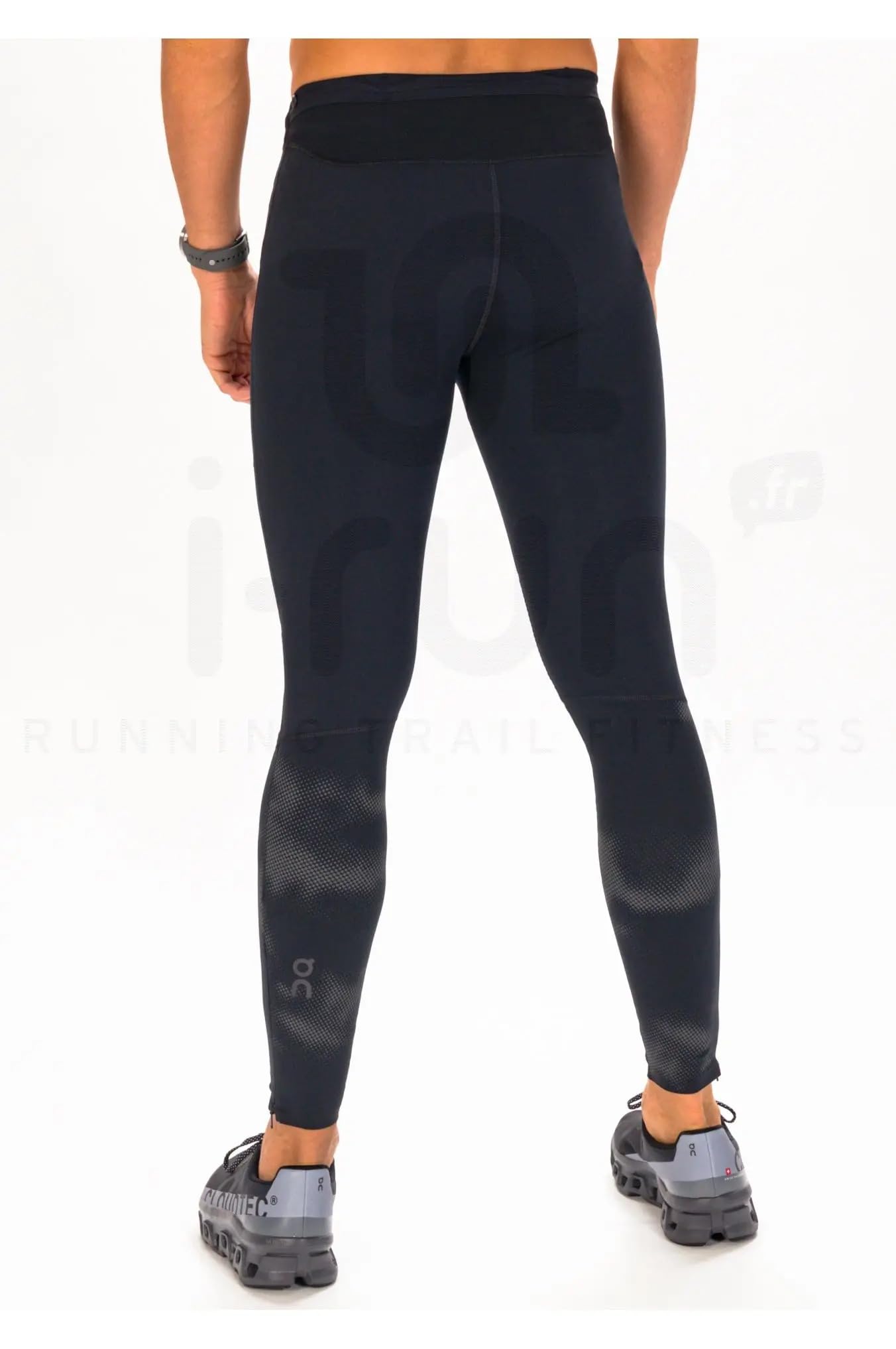 On Men Grey Polymide Elastane Sports Tight 2