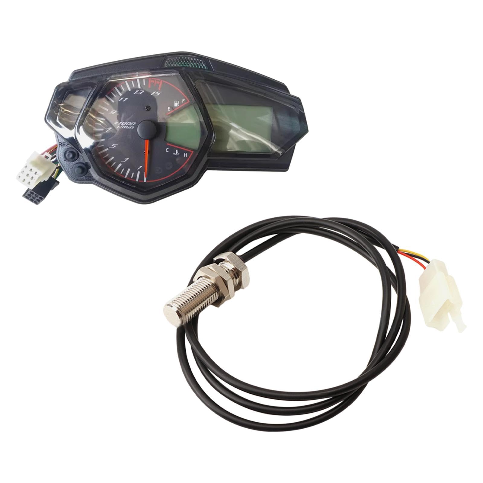 UJEAVETTE Motorcycle Speedometer Tachometer for Yamaha Yzf-r3 Yzf