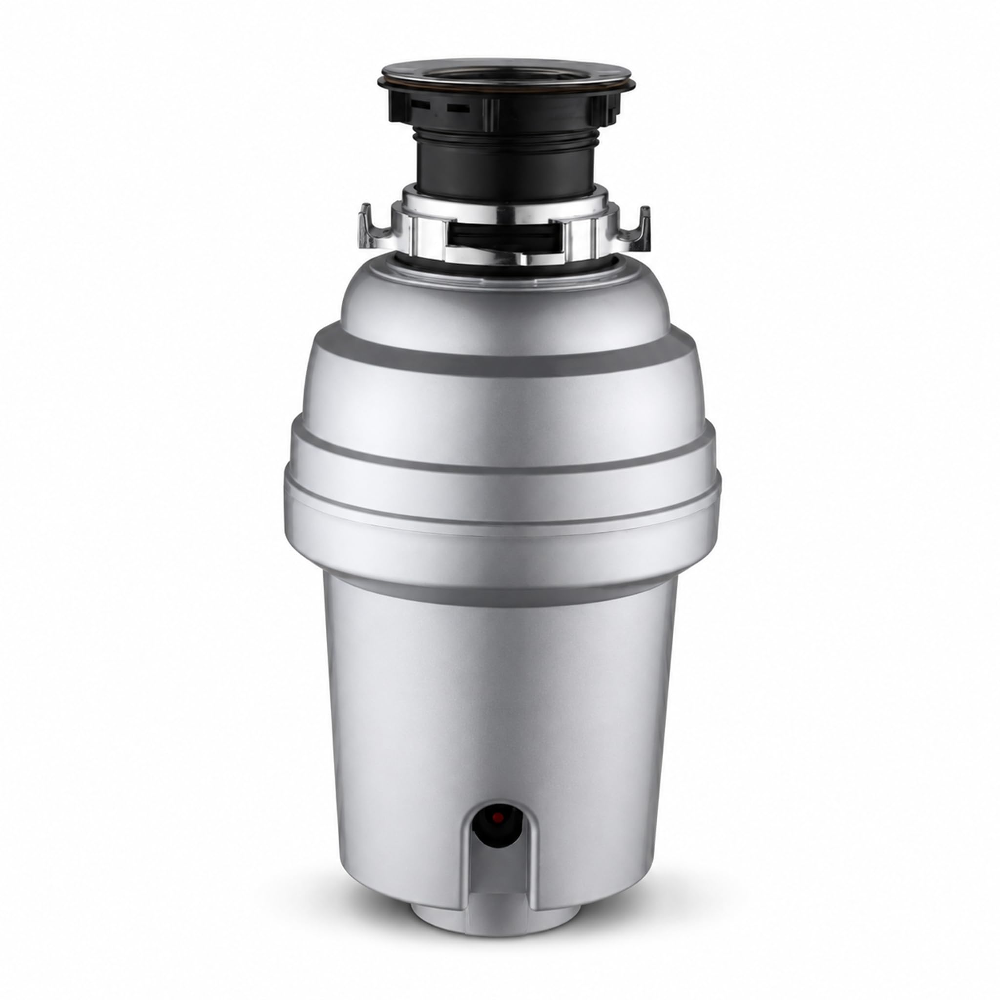 Badger 5 Garbage Disposal – 3/4 HP Continuous Feed Food Waste Disposer, Silver, Easy Install Kitchen Sink Garbage Disposal Unit with Accessories