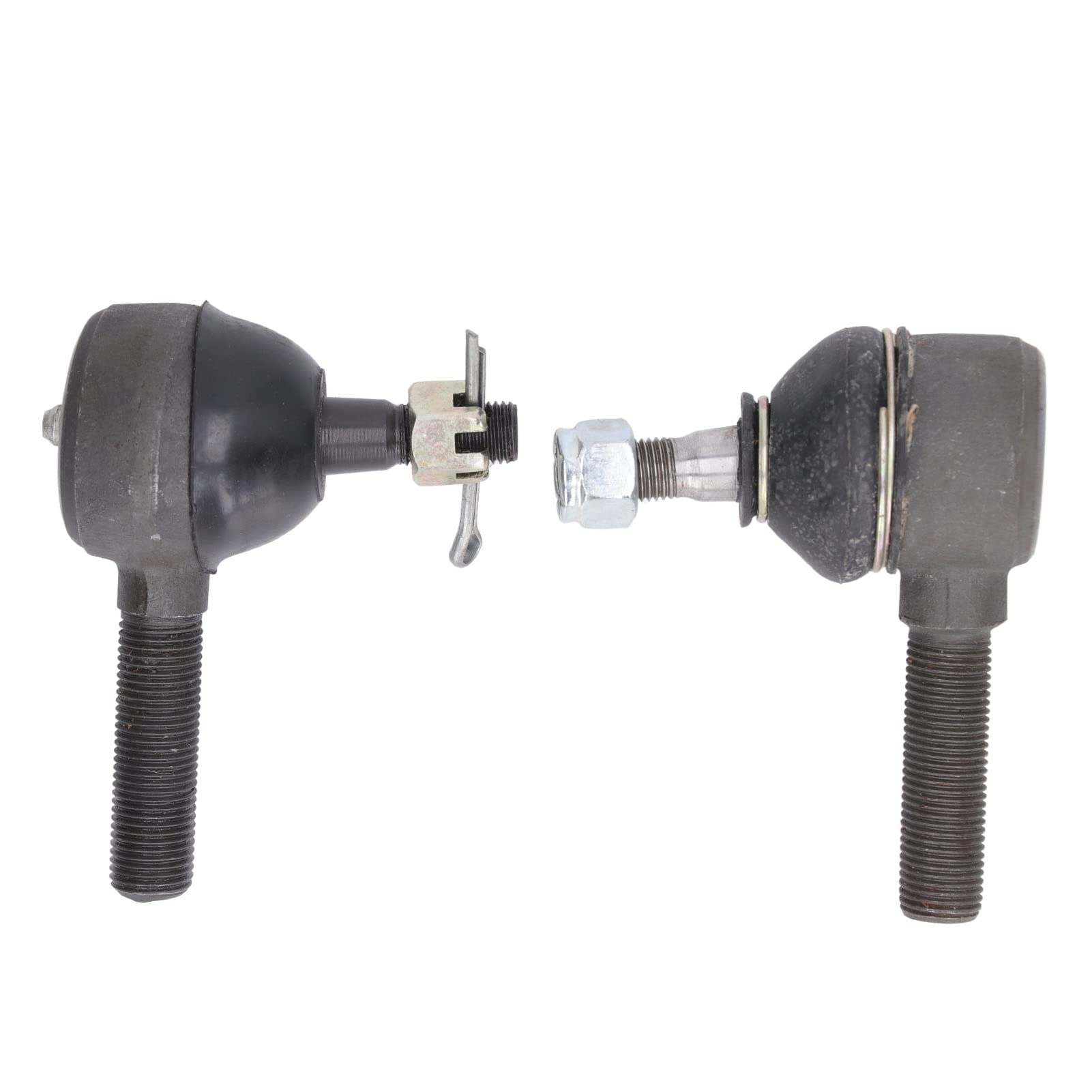 2 pezzi di testina del tirante dello sterzo 7539 7540 per carrello Club Car DS a gas ed elettrico 1976–2008, ricambio del collegamento dello sterzo lato conducente e lato