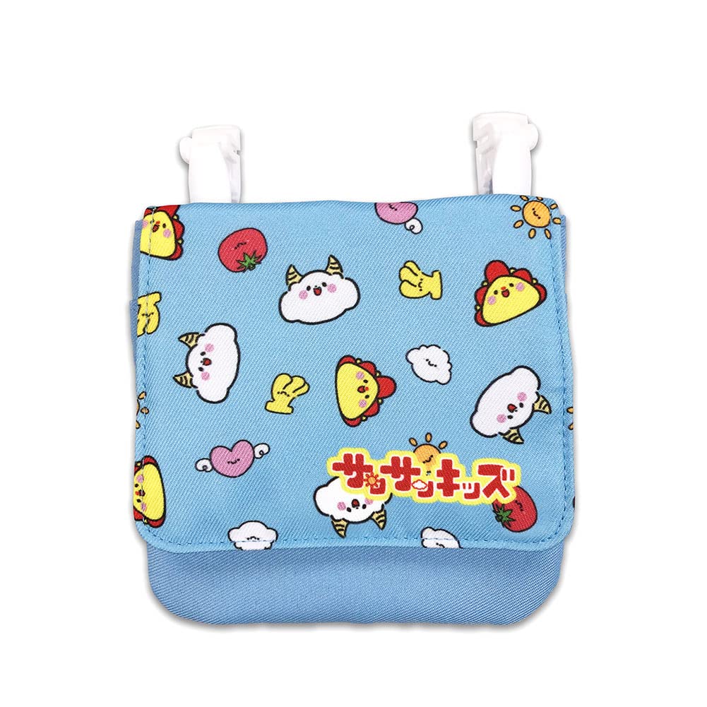 ポシェットを下げたプラチナフォックスさんの子供 Amazon.co.jp: サンサンキッズ ポケットポーチ ブルー : ホーム