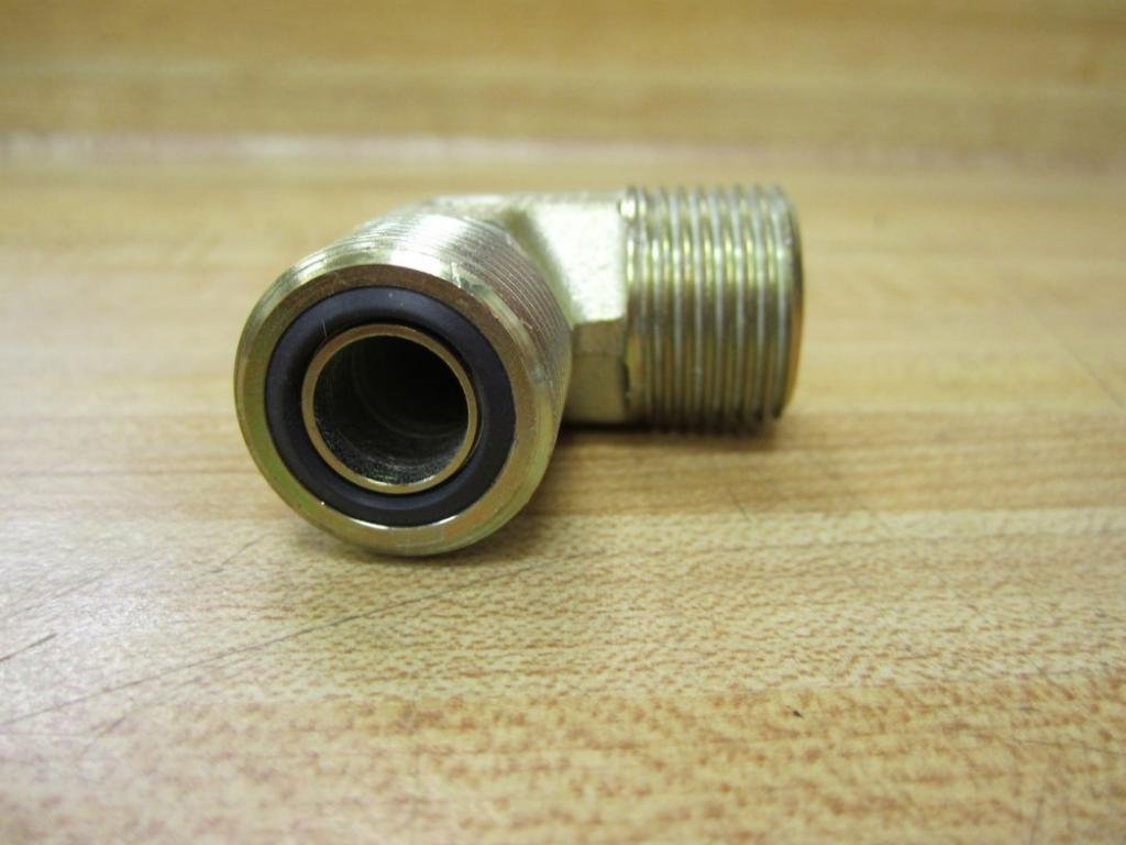 Green Leaf Elbow Nylon 1/4X1/4 Barb