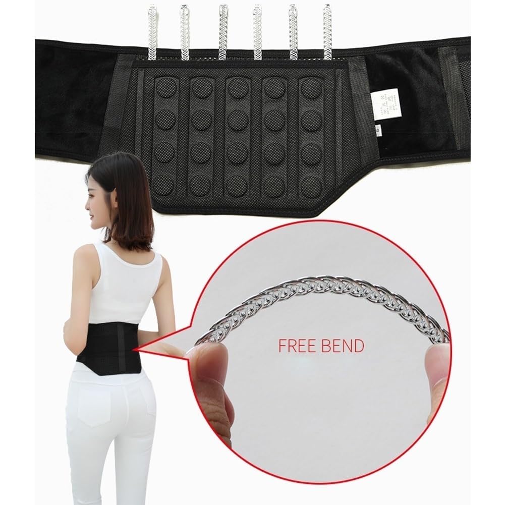 Cinturón De Soporte Lumbar For Deportes O Trabajo Relacionado con El Dolor De Espalda Lumbar Escoliosis Hernia De Disco Ciática For Hombres Y Mujeres (Size : S)
