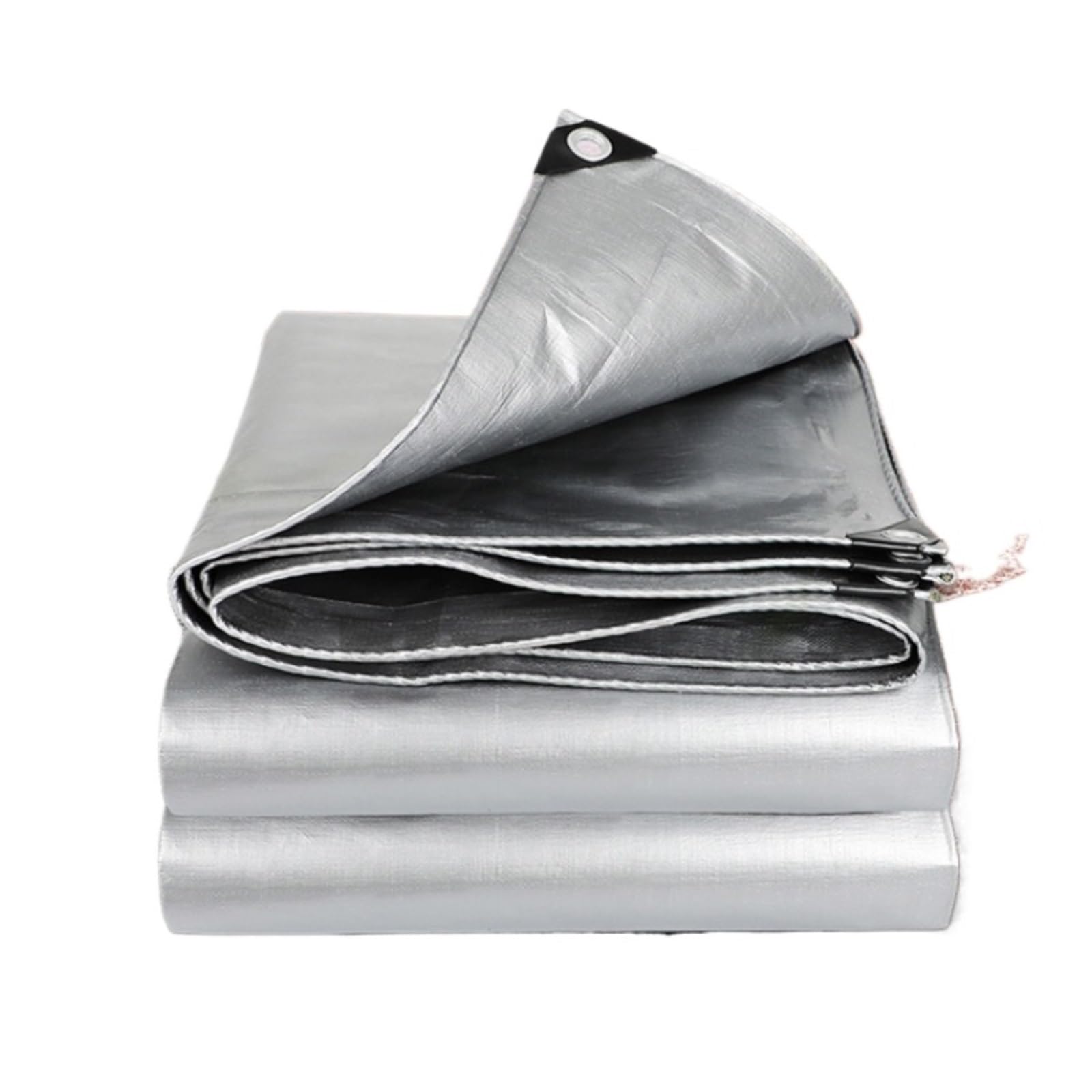 Truck Outdoor Sunshade Cloth Waterproof Double Silver Sunscreen Thickened Tarpaulin Rainproof(2mx4m)