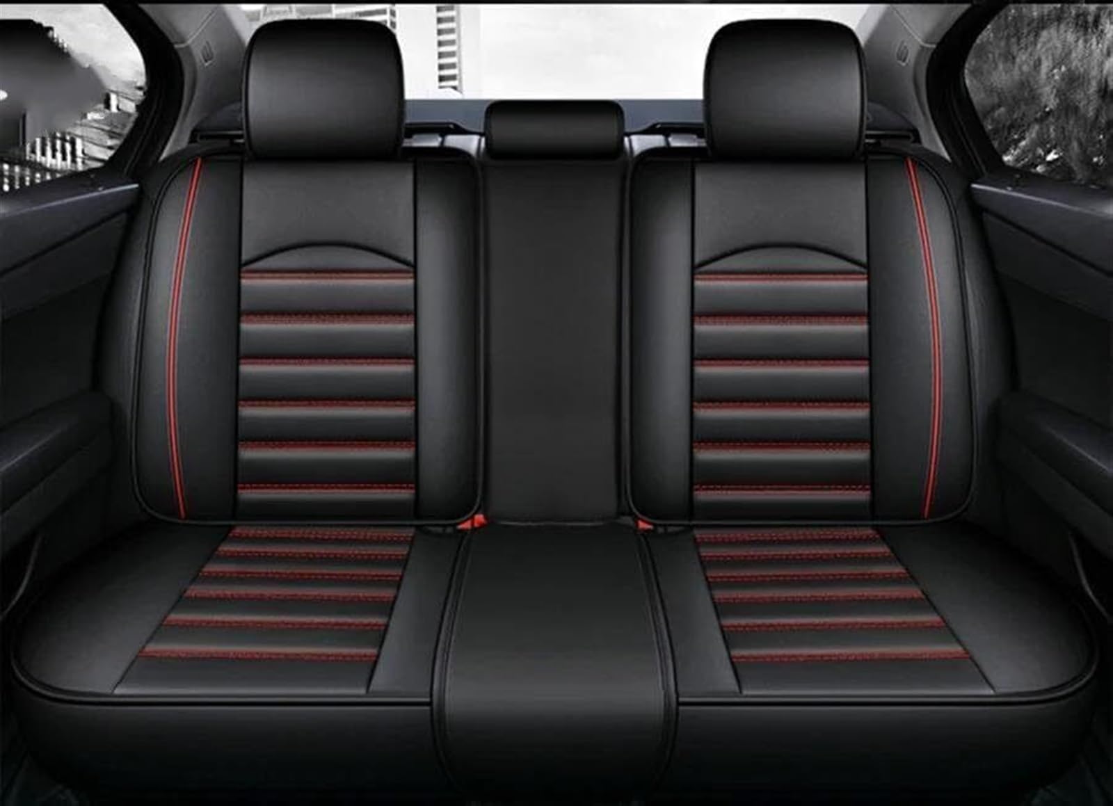 Generico Auto per set di coprisedili per Accessori interni Articoli per auto per VOLVO XC60 XC90 XC40 XC70 S60L C30 S80 S90 V50 V60(6)
