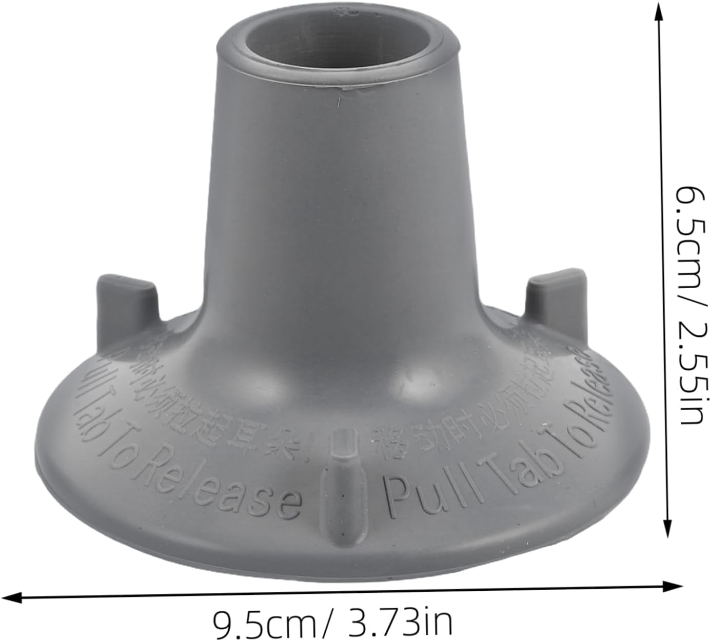 Didiseaon Large Suction Cup Foot Pads for Toilet Rail Accessories Sturdy Rubber Cushion for Enhanced Stability Comfort Versatile Fit for Shower Chairs and Bathroom Safety