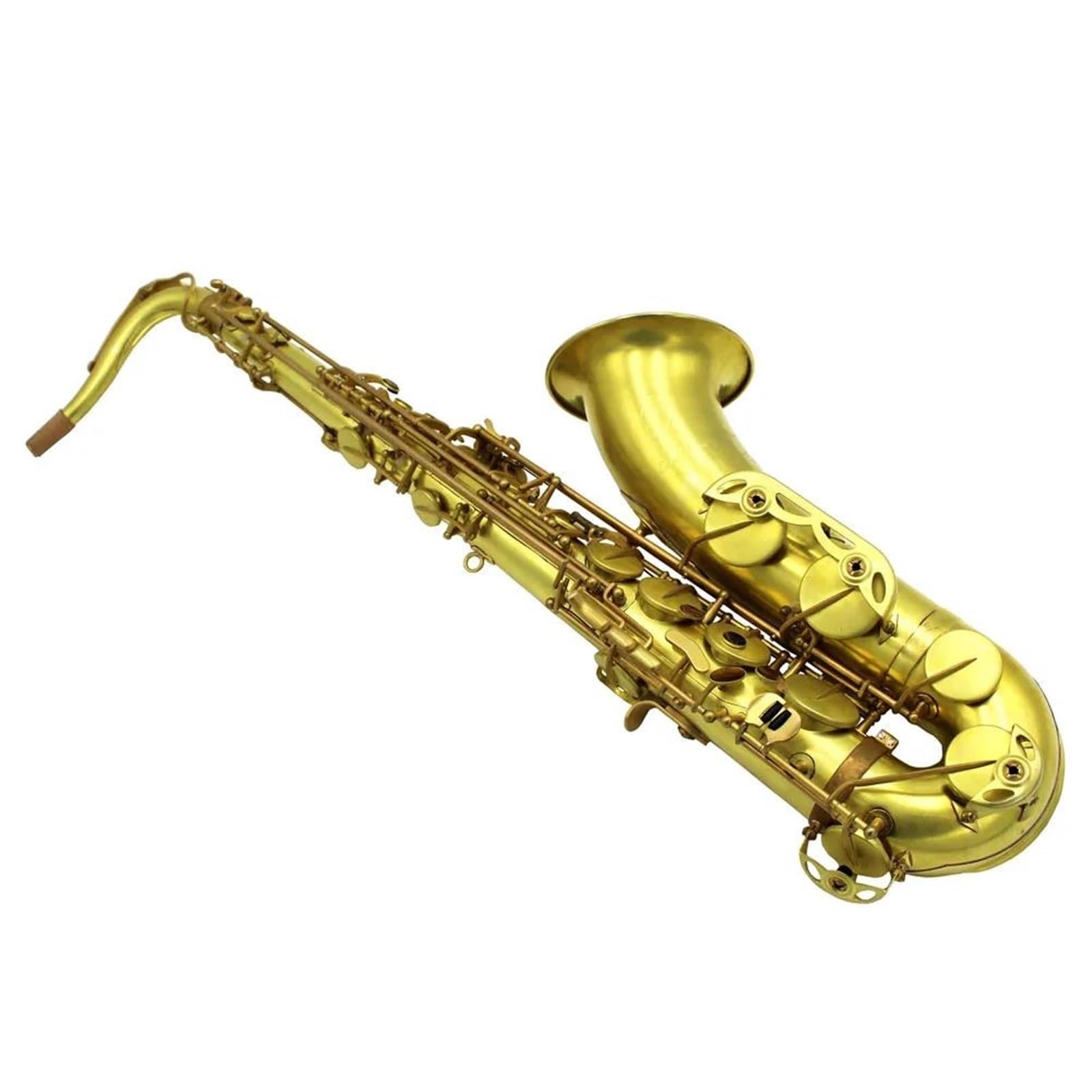 Saksofony Profesjonalny Instrument Muzyczny Goła Miedź Niemalowany Saksofon Tenorowy
