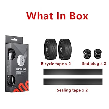 Can Bar Tape Be Used On A Bike 1Pair Gradient Bike Handlebar Tapes Bicycle Cork Handlebar Tape Wrap+2 What Is The Best Road Bar Tape