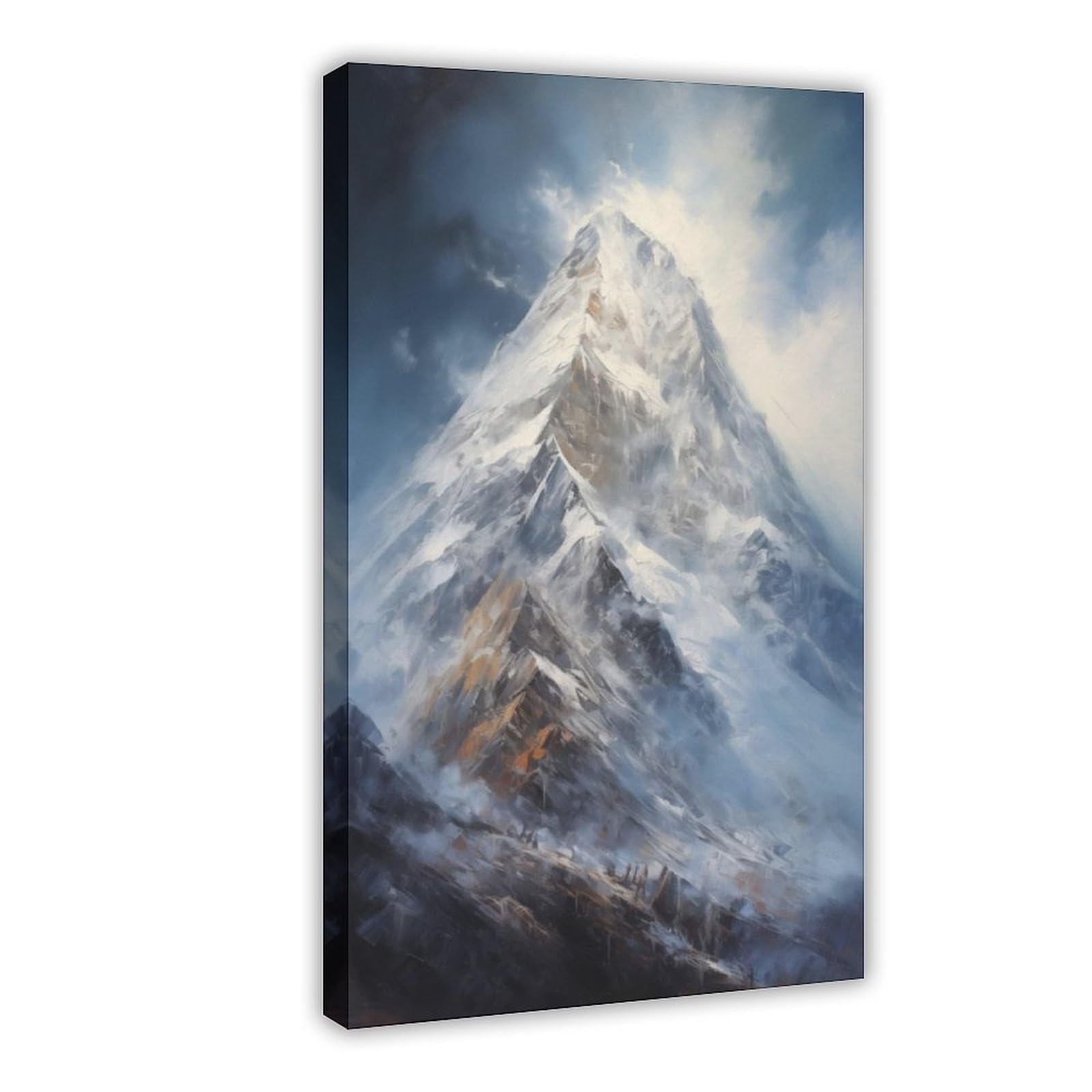 Impression sur toile de montagnes, une idée cadeau originale de 61 cm - 8