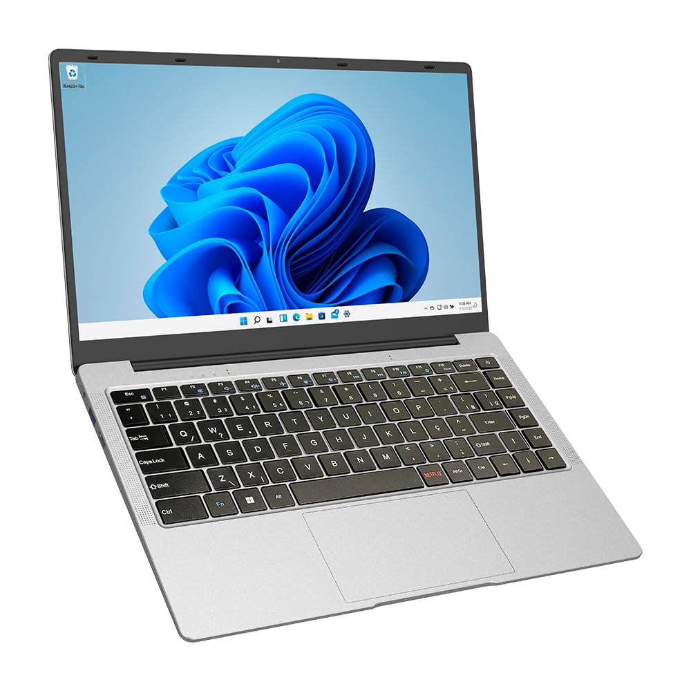 Notebook Intel Celeron 4GB DDR4 SSD 128GB Tela 14.1