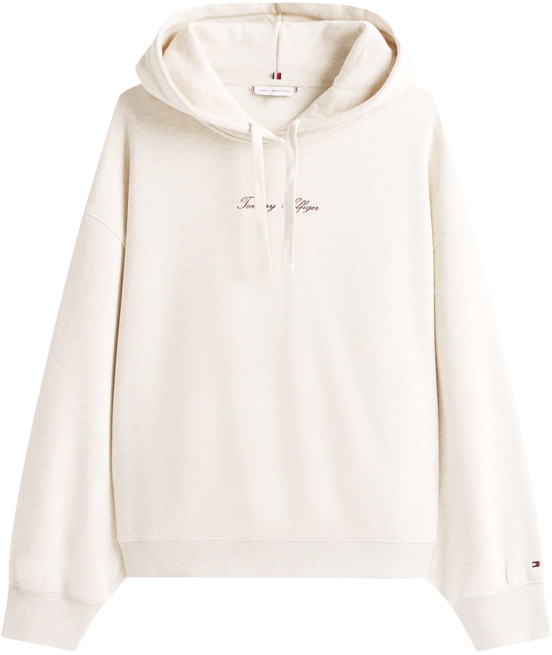 Tommy Hilfiger Sudadera Mujer Classic Script Fleece con Capucha