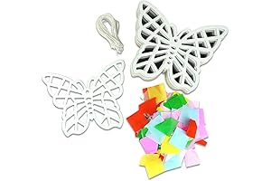 DIY 24-Pack Exquisite Butterfly Suncatchers