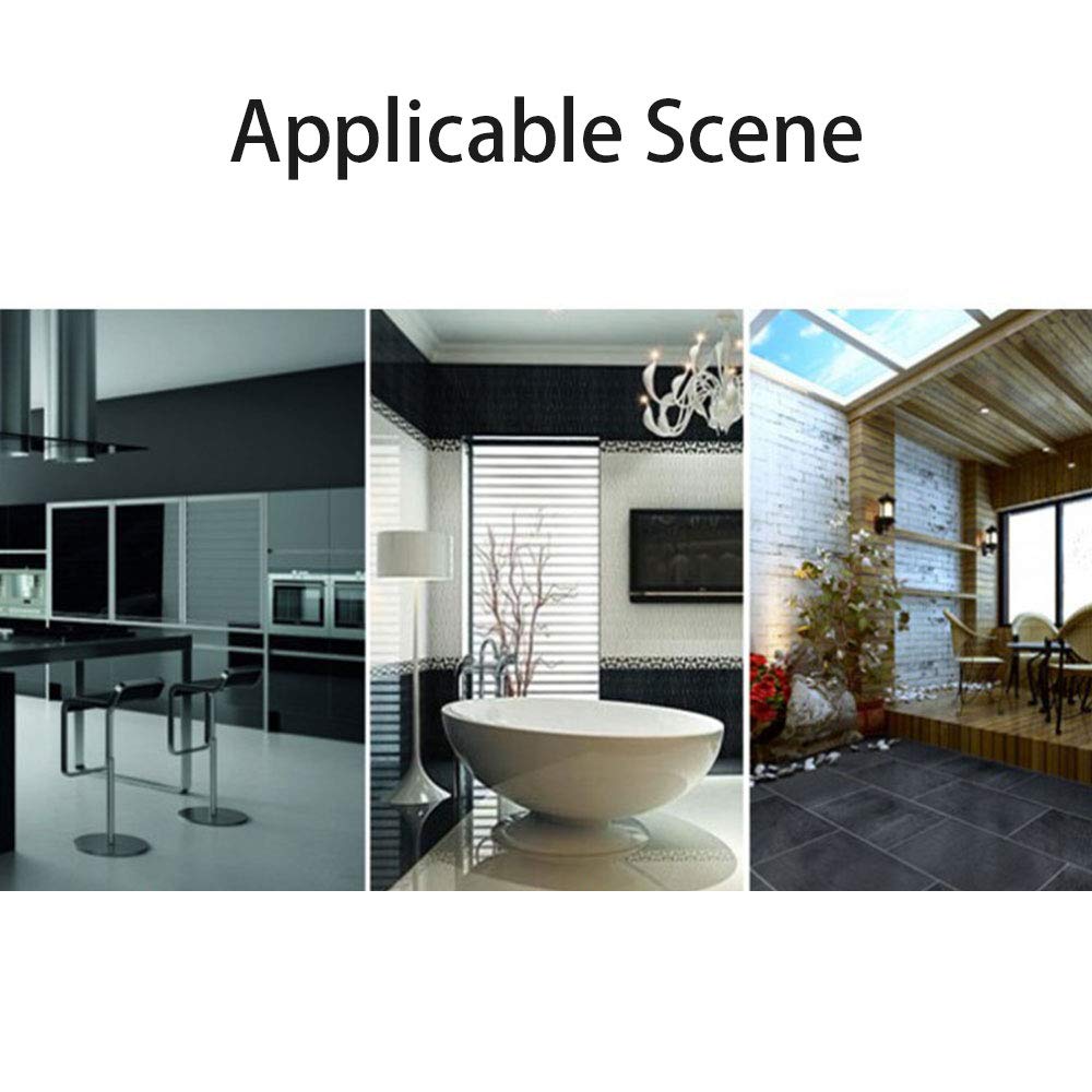 Siphon De Sol Carré 10×10 Cm En Acier Inoxydable Noir - Design