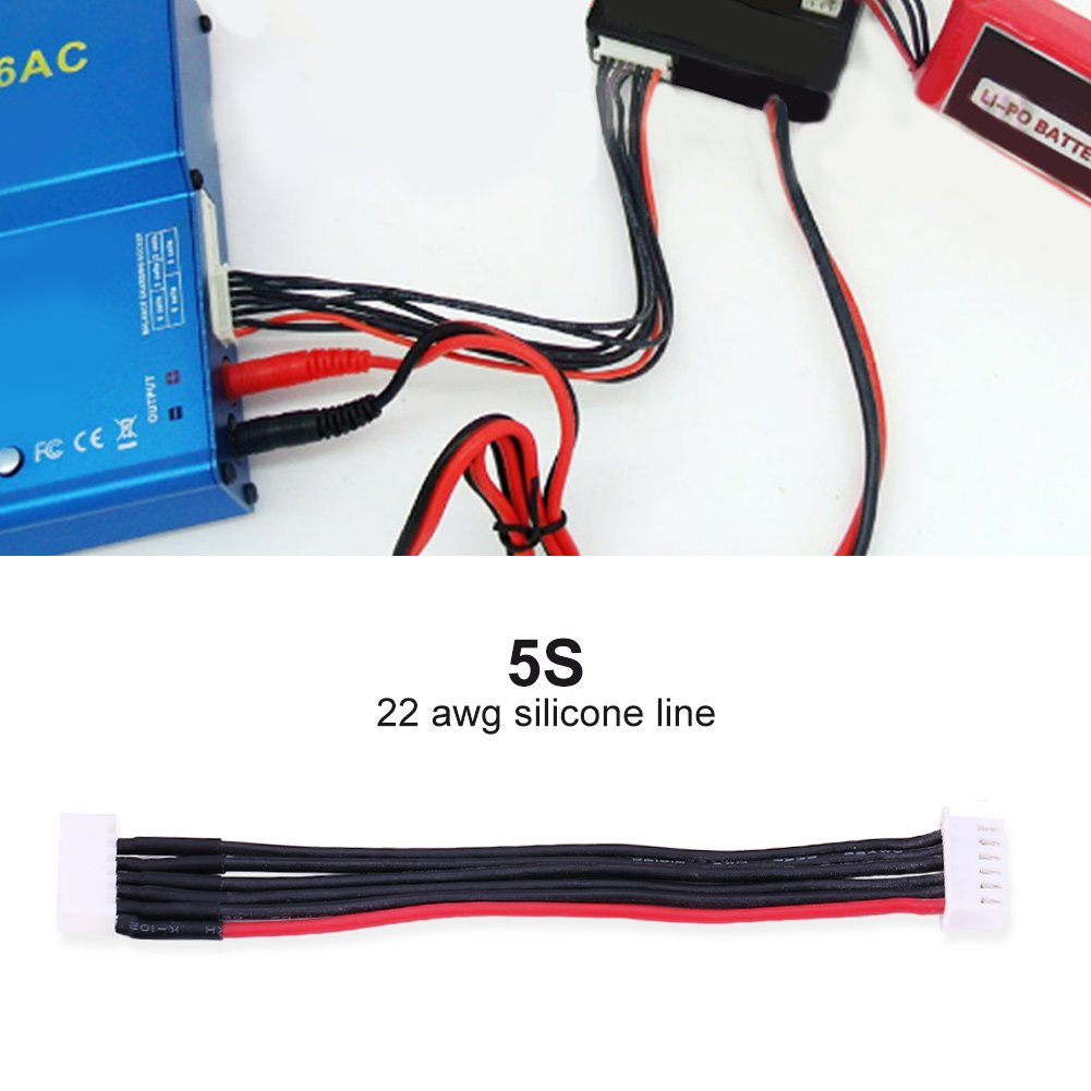 Lot De 40 Câbles JST 2 Broches Mâle/femelle – 24 AWG – Gaine Silicone – Pour RC Lipo, Mini Hélicoptère, LED – 10 Cm – Accessoire Modélisme