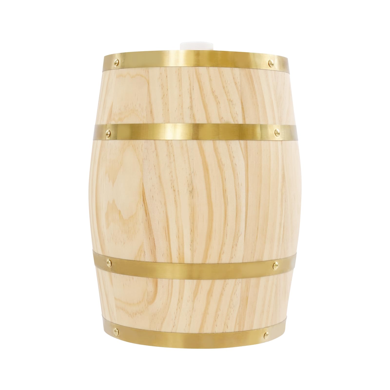 Distributeur de boissons, tonneau en bois de 10 l, avec robinet, tonneau de vin en pin pour le stockage du vin, du whisky