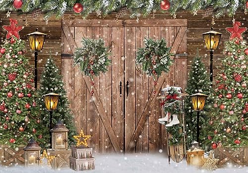 Rustic Christas Backgrounds Christas Rustic Background With Wooden