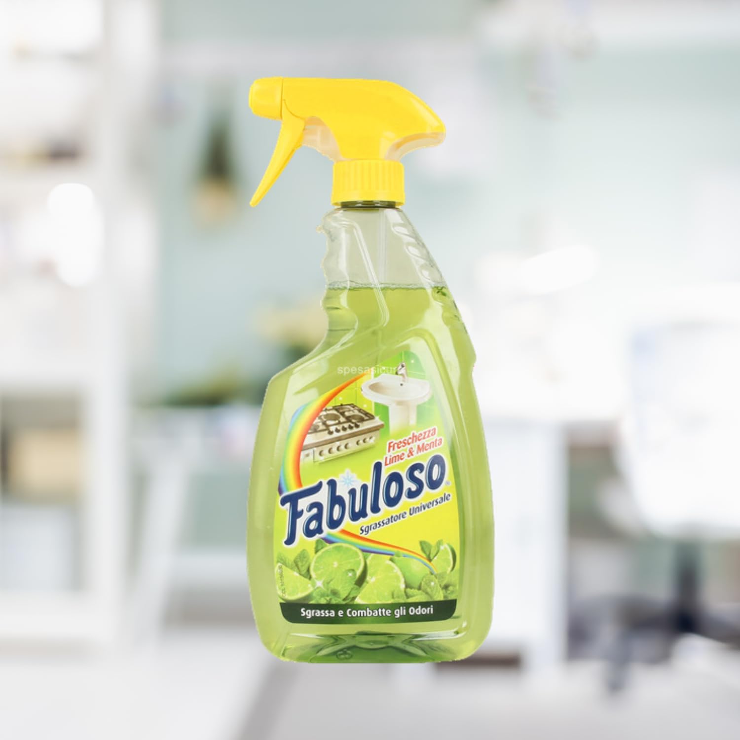 Sgrassatore Universale Spray Lime & Menta – 500 ml – Variazioni 4/8/12 Pezzi (12)