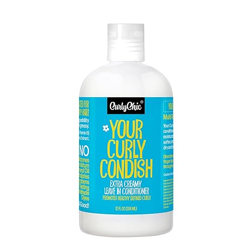 CurlyChic Your Curly Condish Extra Cremoso 12 fl oz (Paquete de 2)