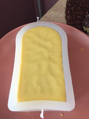 Miniatura 8 de Moldes geométricos de arco iris para velas, molde de silicona en forma de U a rayas, moldes epoxi de líneas abstractas para hacer velas y hornear,