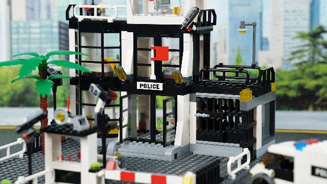 Commissariat De Police Lego 7237 Gotham Police Station LEGO Licensed