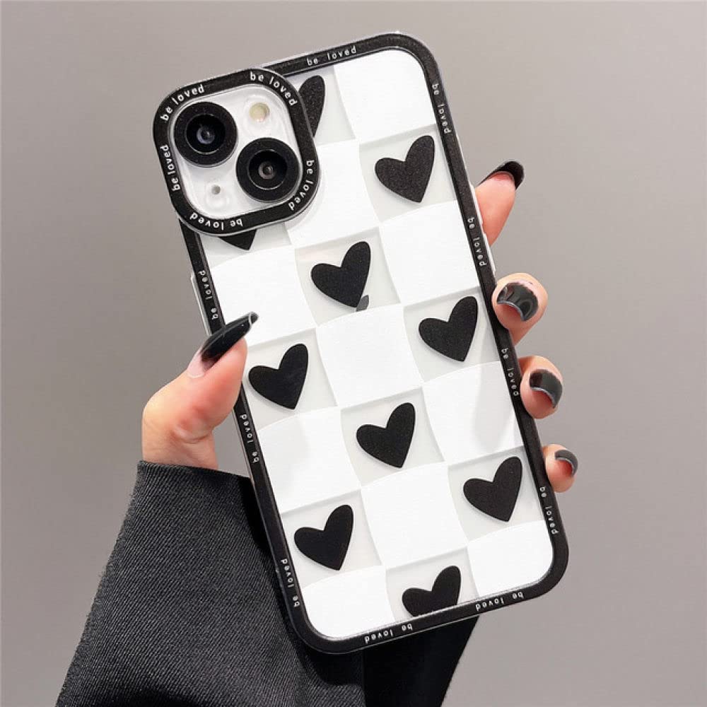 iPhone用ケース チェッカーパターン Amazon.co.jp: Casechics iPhoneケース対応 審美的なデザイン レトロ