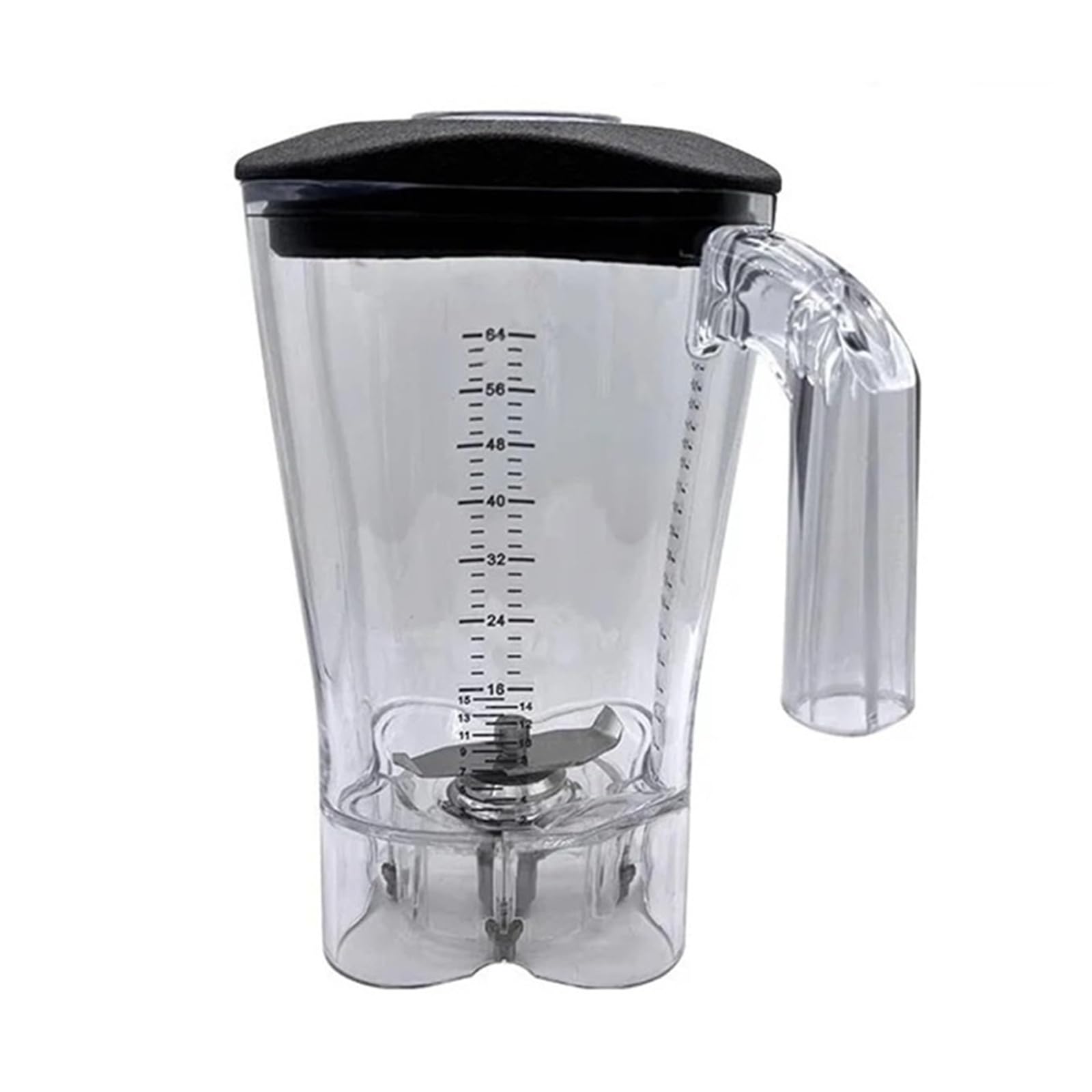 Taza De Licuadora Satisfecha, Con Tapa De Hoja En La Parte Inferior, Compatible Con Hamilton Beach, Licuadora Trituradora De Hielo HBH550/650/850