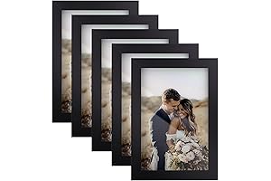 Premium 4x6 Picture Frames Set for Refined Wall Galleries