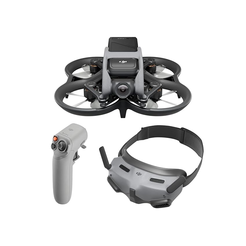 Immagine del prodotto DJI Avata Pro-View Combo (DJI RC Motion 2) - Drone quadricottero UAV FPV, video stabilizzati in 4K, FOV grandangolare di 155°, freno d’emergenza e volo stazionario, nuovo RC Motion 2 e DJI Goggles 2