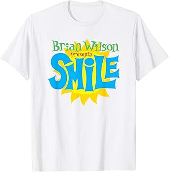 Brian Wilson SMILE '05 Tシャツ Beach Boys Amazon.com: Brian Wilson - Smile T-Shirt : Clothing, Shoes
