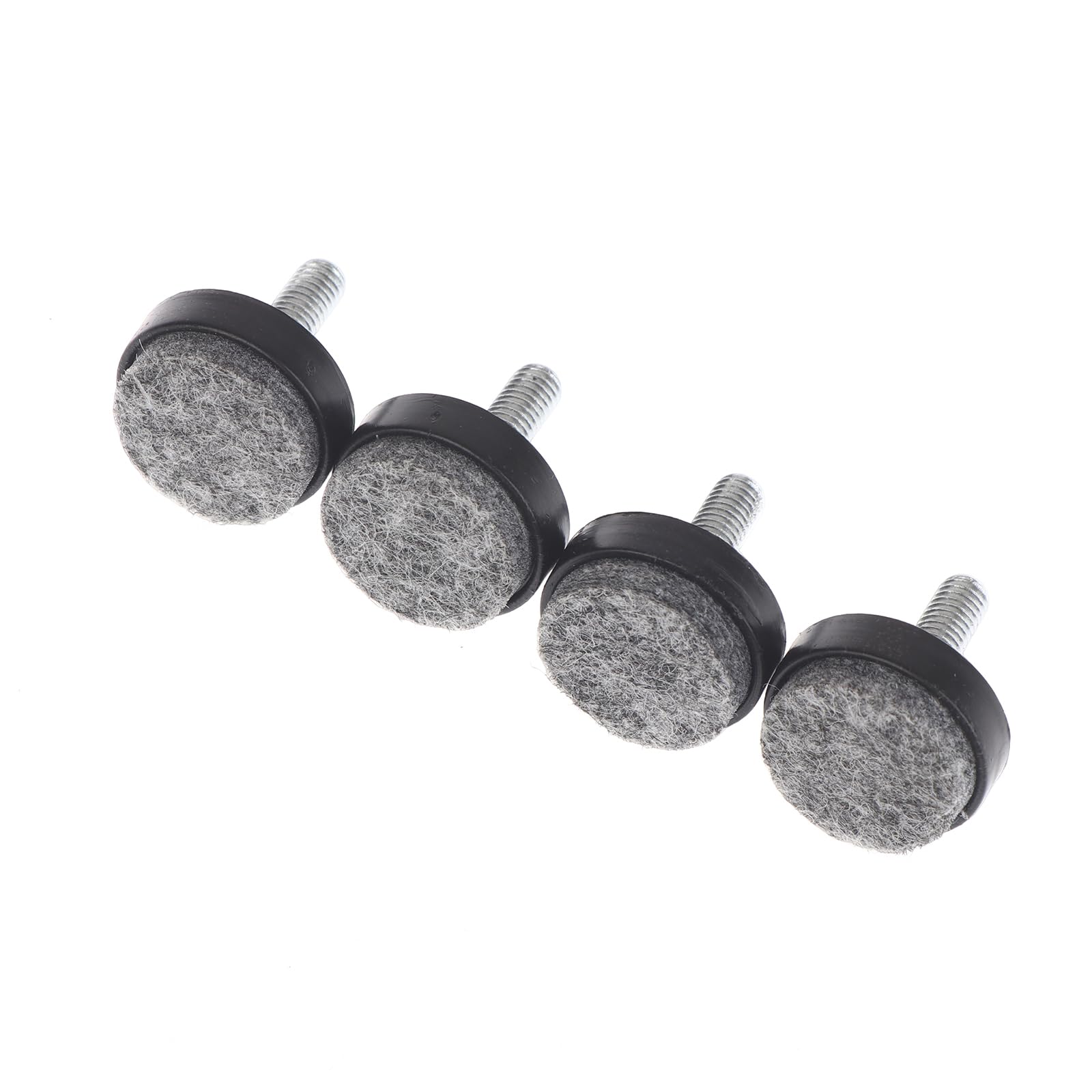 4/8Pcs Felt Adjustable Round Furniture Leg Screws Anti Slip M6 M8 Table Chair Cabinet Balance Feet Pads