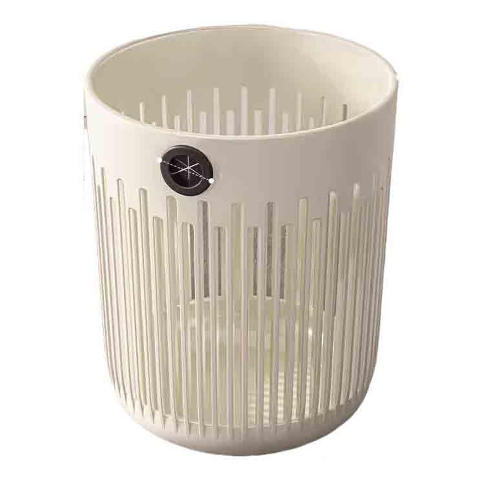 Waste Bins Grey White Green Yellow Four Color Garbage Bin Household Large Capacity(White)