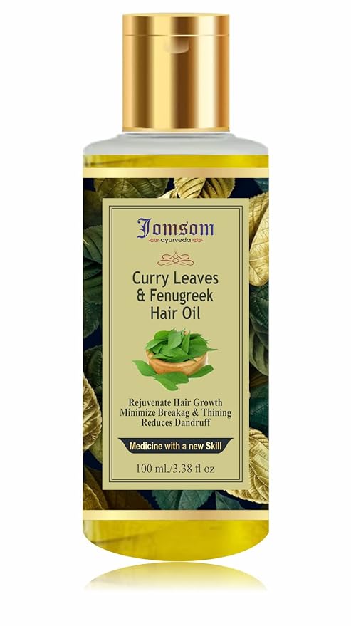 Ayurvedic Curry Leaves Hair Oil with Basil Extracts 100ml