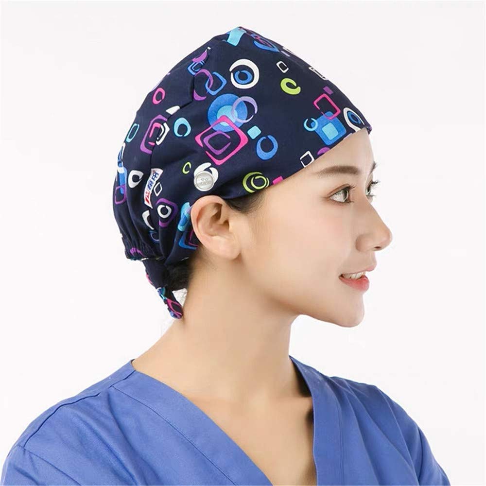 Tsingweel Working Cap with Button Sweatband Adjustable Back Hats Unisex for Women Men Work Hat.