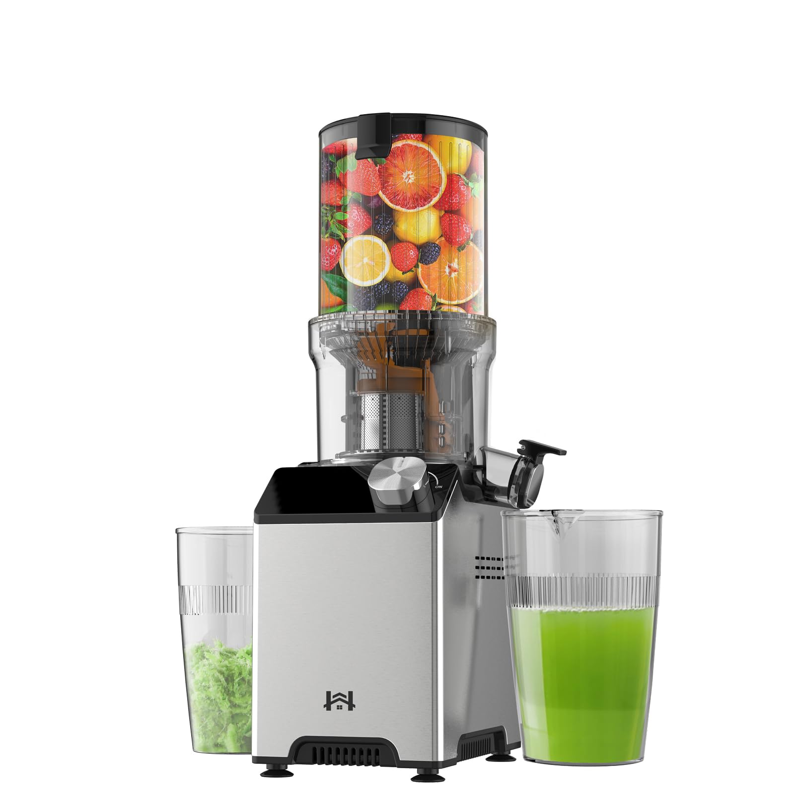 Amazon.com: WHUTO Cold Press Juicer, Wide Feed Chute Juicer